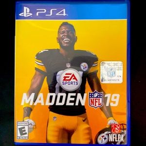 Madden 19 for PS4. Never played, only unpackaged.
